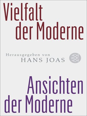 cover image of Vielfalt der Moderne--Ansichten der Moderne
